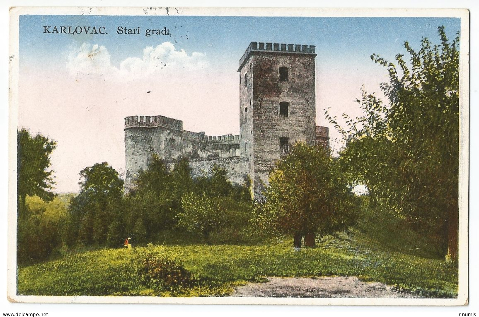 Karlovac Stari Grad 1935 Used - Kroatien