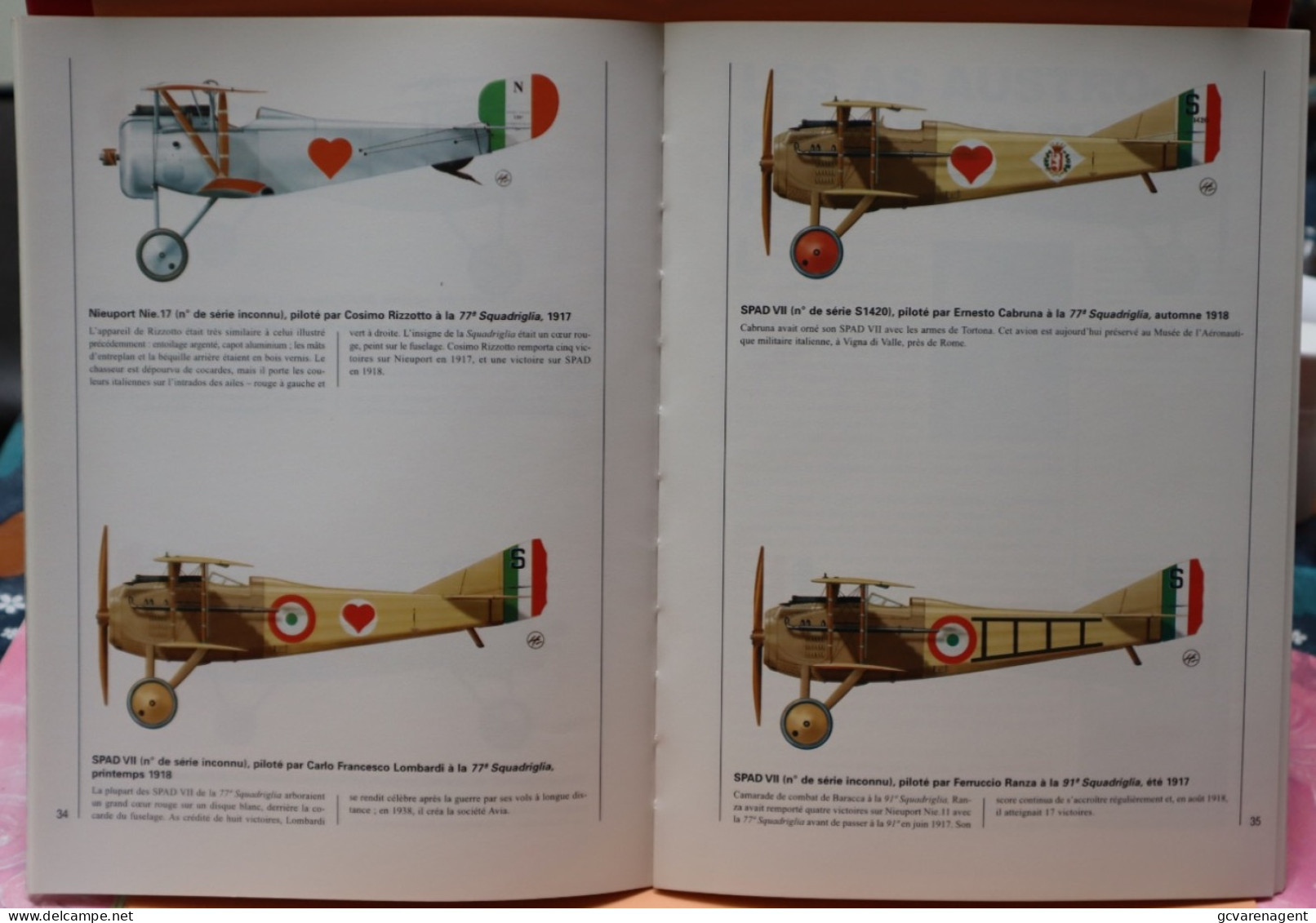 LES COMBATS DU CIEL - LES AS AUSTRO HONGROIS D/L GRANDE GUERRE  LE FRONT ITALIEN  - BELLE ETAT - 64 PAGES     2 IMAGES - Flugzeuge