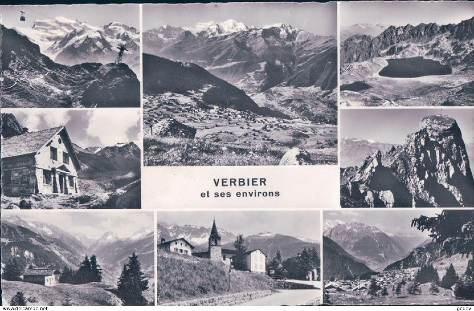 Verbier VS Et Les Environs, 8 Vues (11233) - Verbier