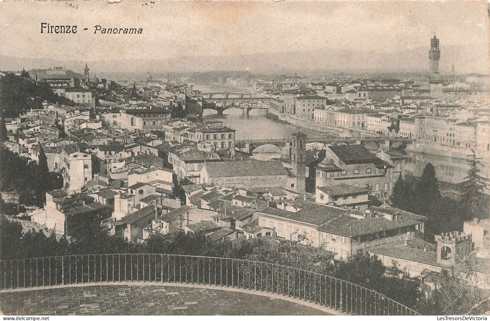ITALIE - Firenze - Panorama - Carte Postale Ancienne - Firenze (Florence)