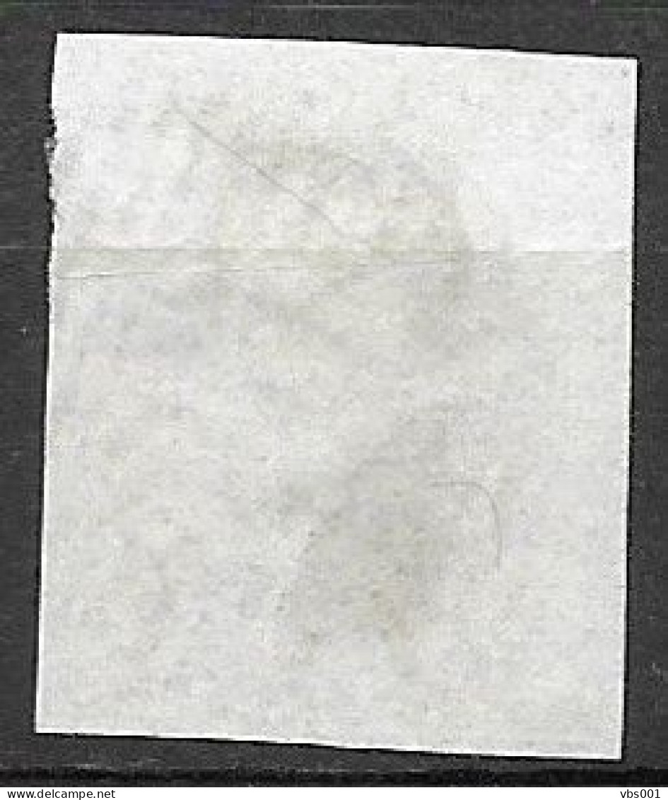 OBP10 Met 4 Randen En Met Balkstempel P39 Fleurus ( Zie Scans) - 1858-1862 Medaillen (9/12)