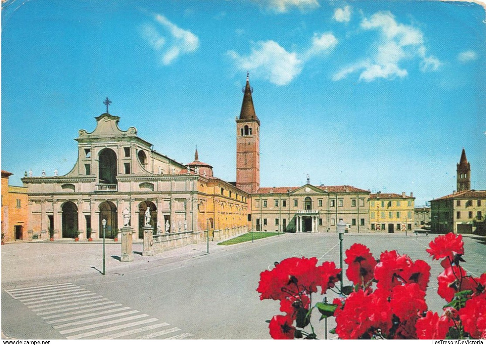 ITALIE - Mantova - San Benedetto Po - Piazzale Chiesa - Carte Postale - Mantova