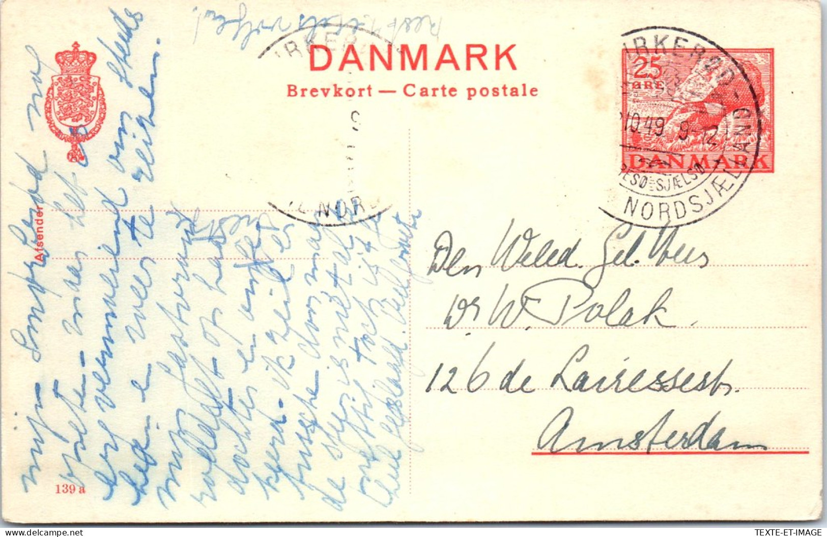 DANMARK - Carte Lettre  - Danemark