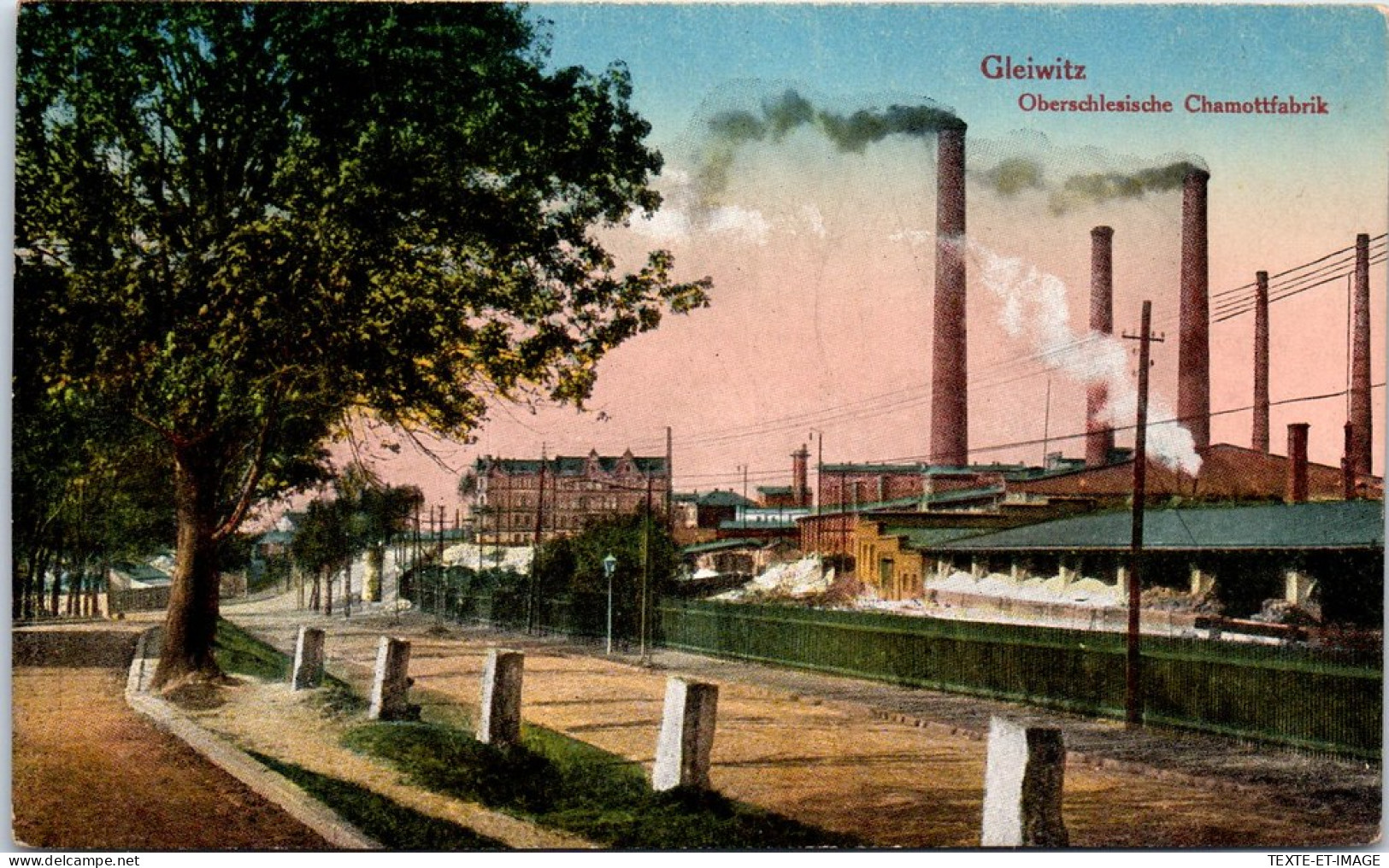 POLOGNE - GLEIWITZ - Chamottfabrik  - Polen