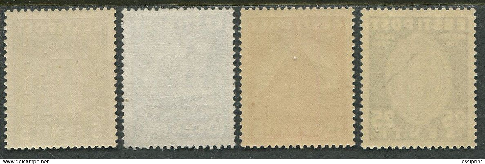 Estonia:Unused Stamps Serie Pirita Monastery, 1936, MNH - Estland