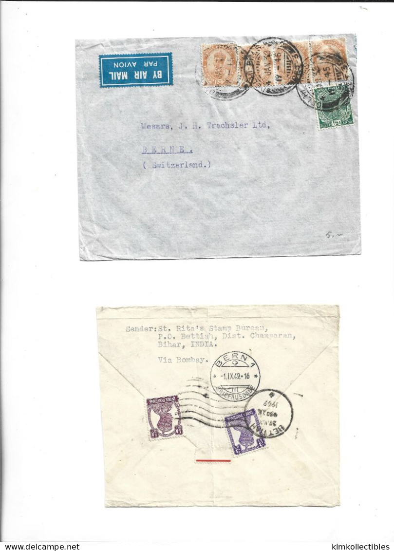 INDIA - GREAT BRITAIN UNITED KINGDOM BIRITISH COLONIES - POSTAL HISTORY LOT - Andere & Zonder Classificatie