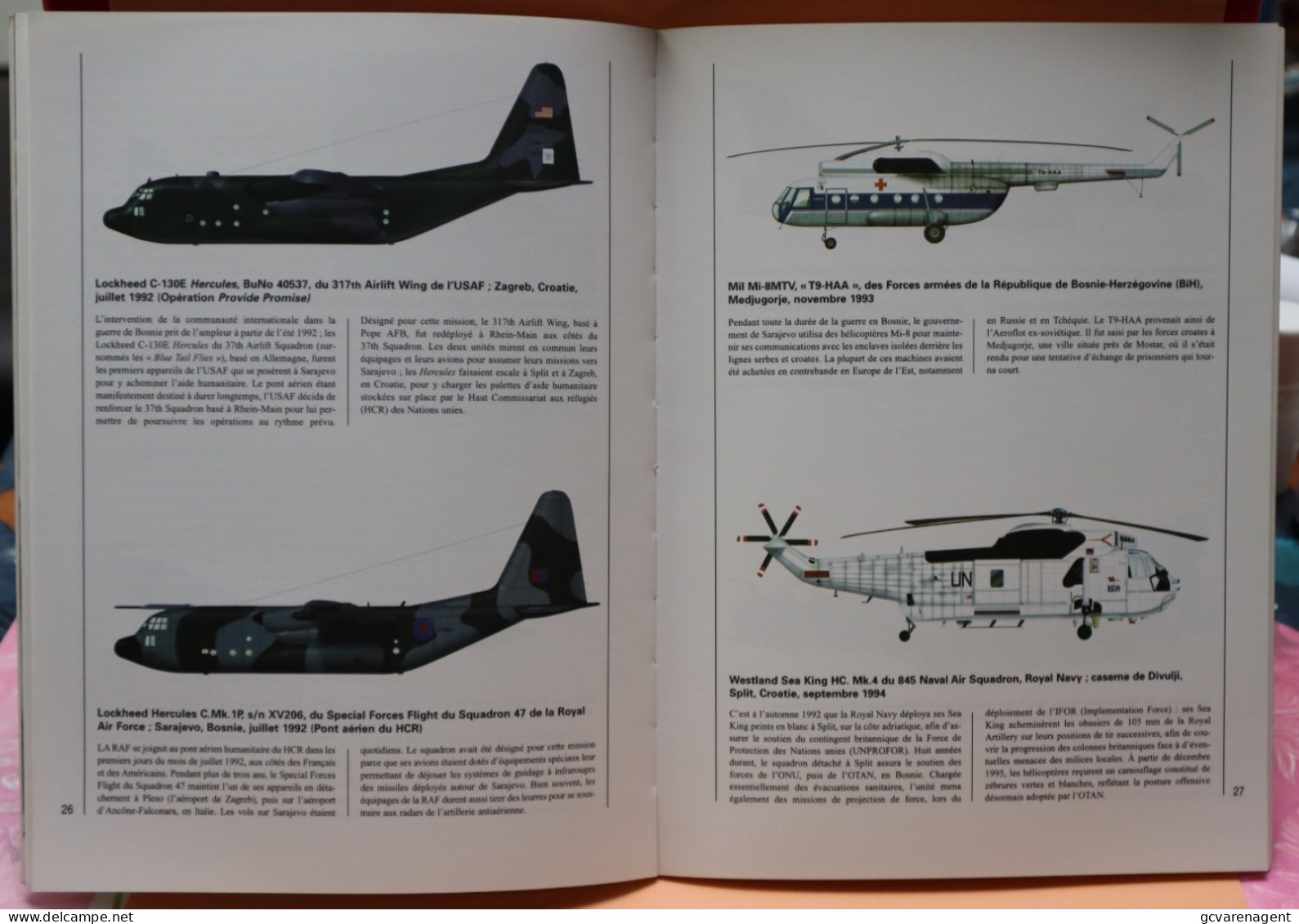 LES COMBATS DU CIEL - CONFLIT DANS LES BALKANS  1991 - 2000  - BELLE ETAT - 64 PAGES     2 IMAGES - AeroAirplanes