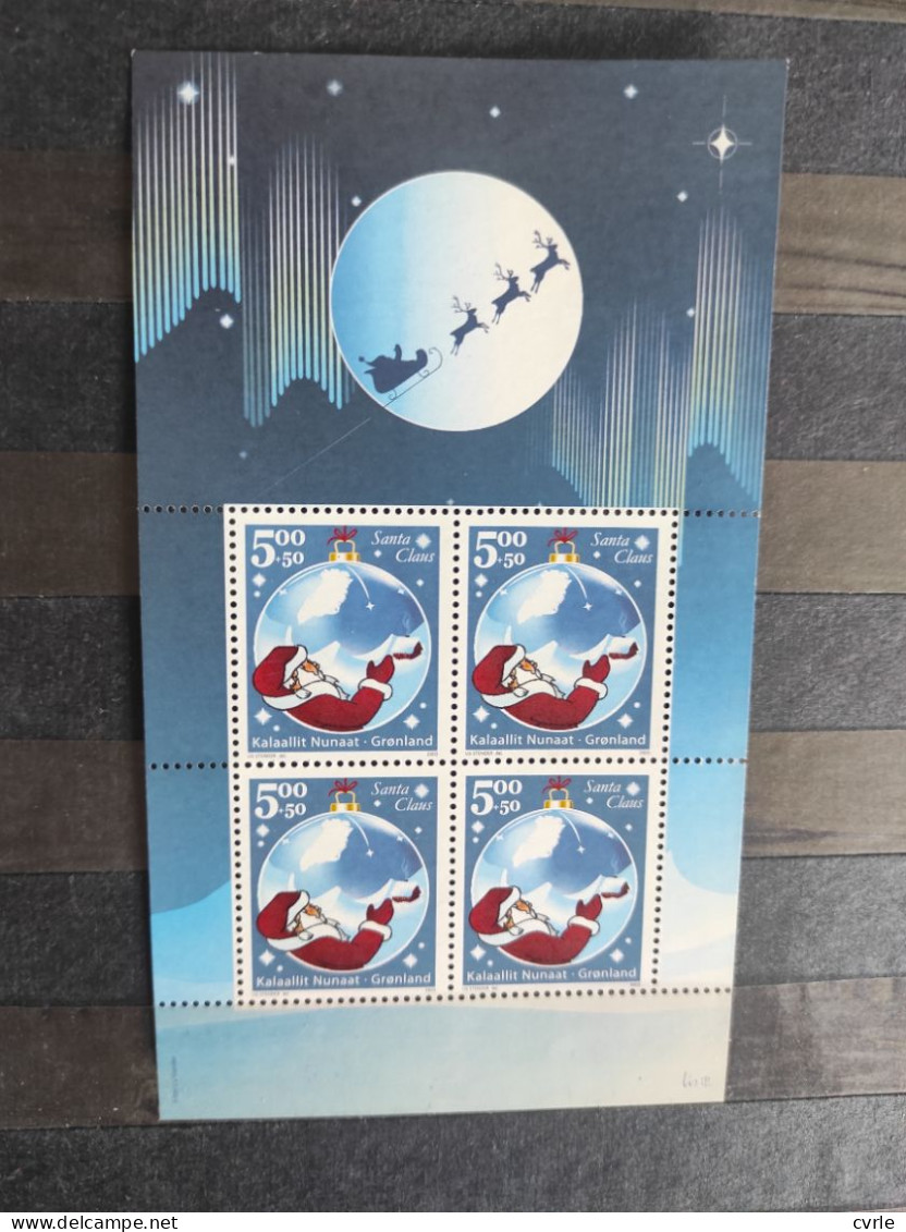 Santa Claus  2003 Block   Greenland - Unused Stamps
