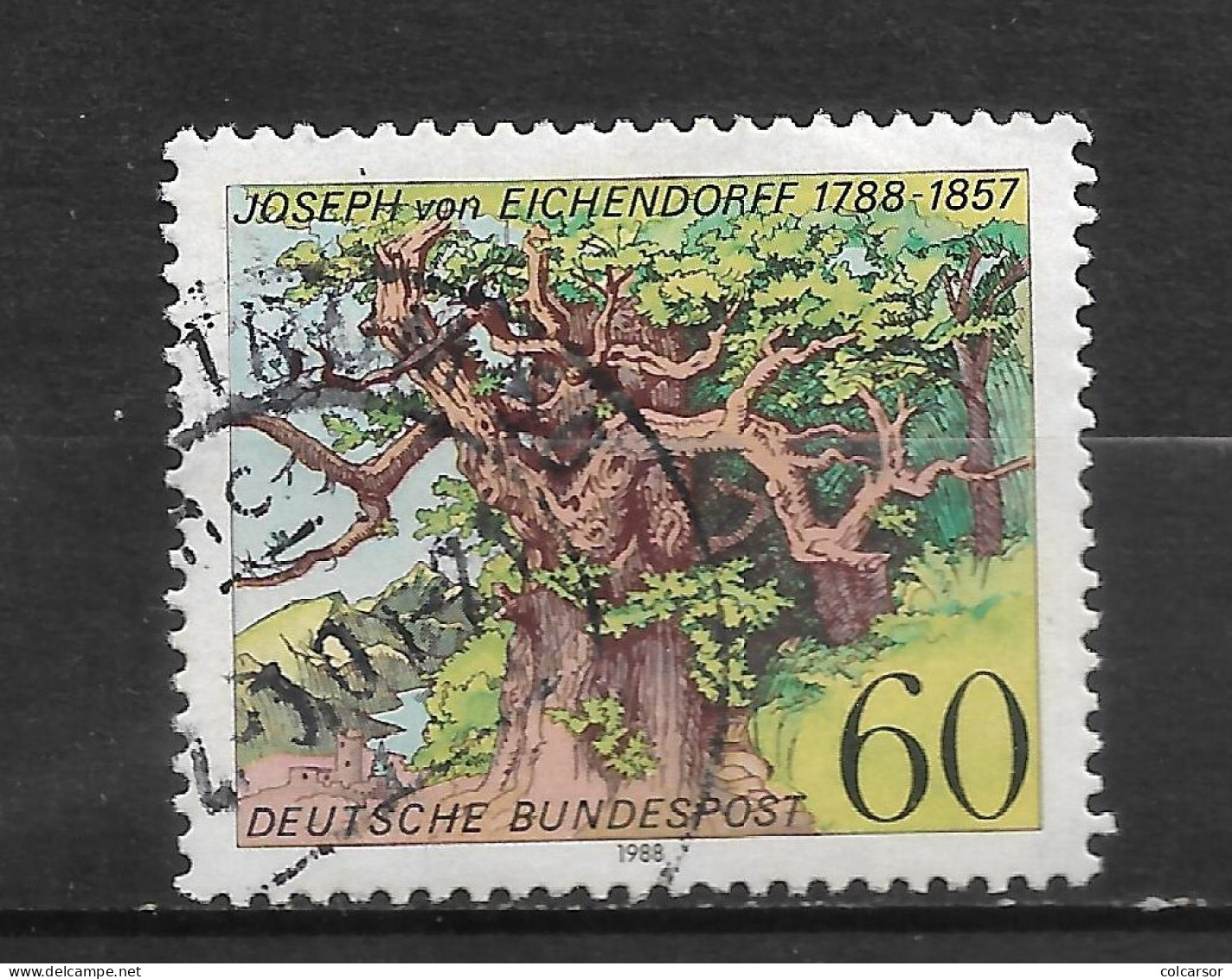 ALLEMAGNE FÉDÉRALE  N° 1188 " EICHENDORFF " - Used Stamps