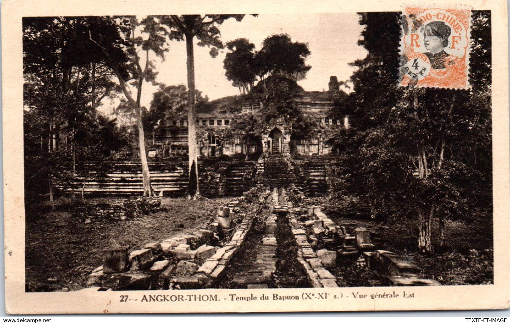 INDOCHINE - ANGKOR THOM - Le Temple De Bapuon  - Vietnam