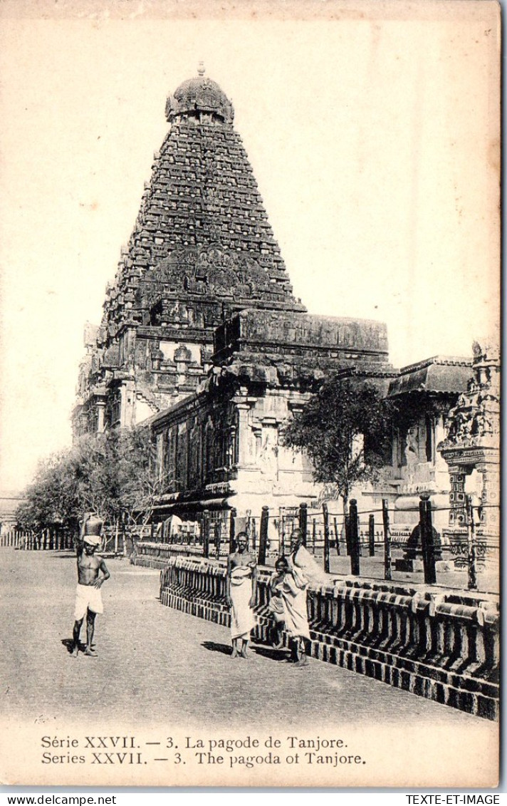 INDE - La Pagode De Tanjore.  - Inde