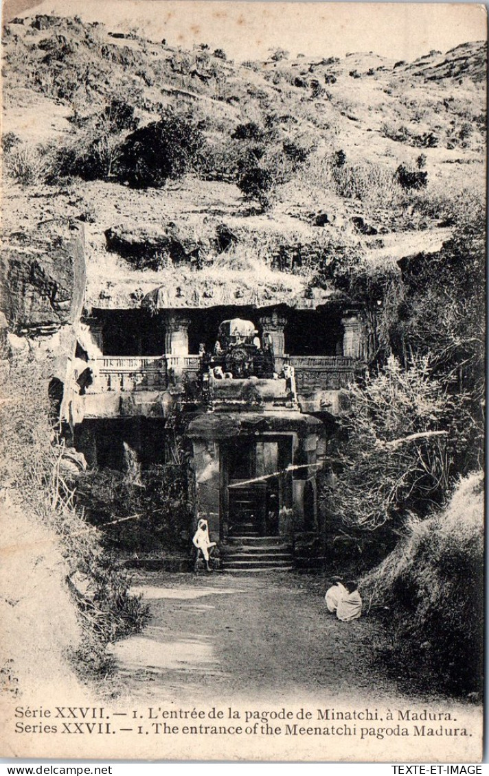 INDE - Entrée De La Pagode De Minatchi A Madura  - Inde