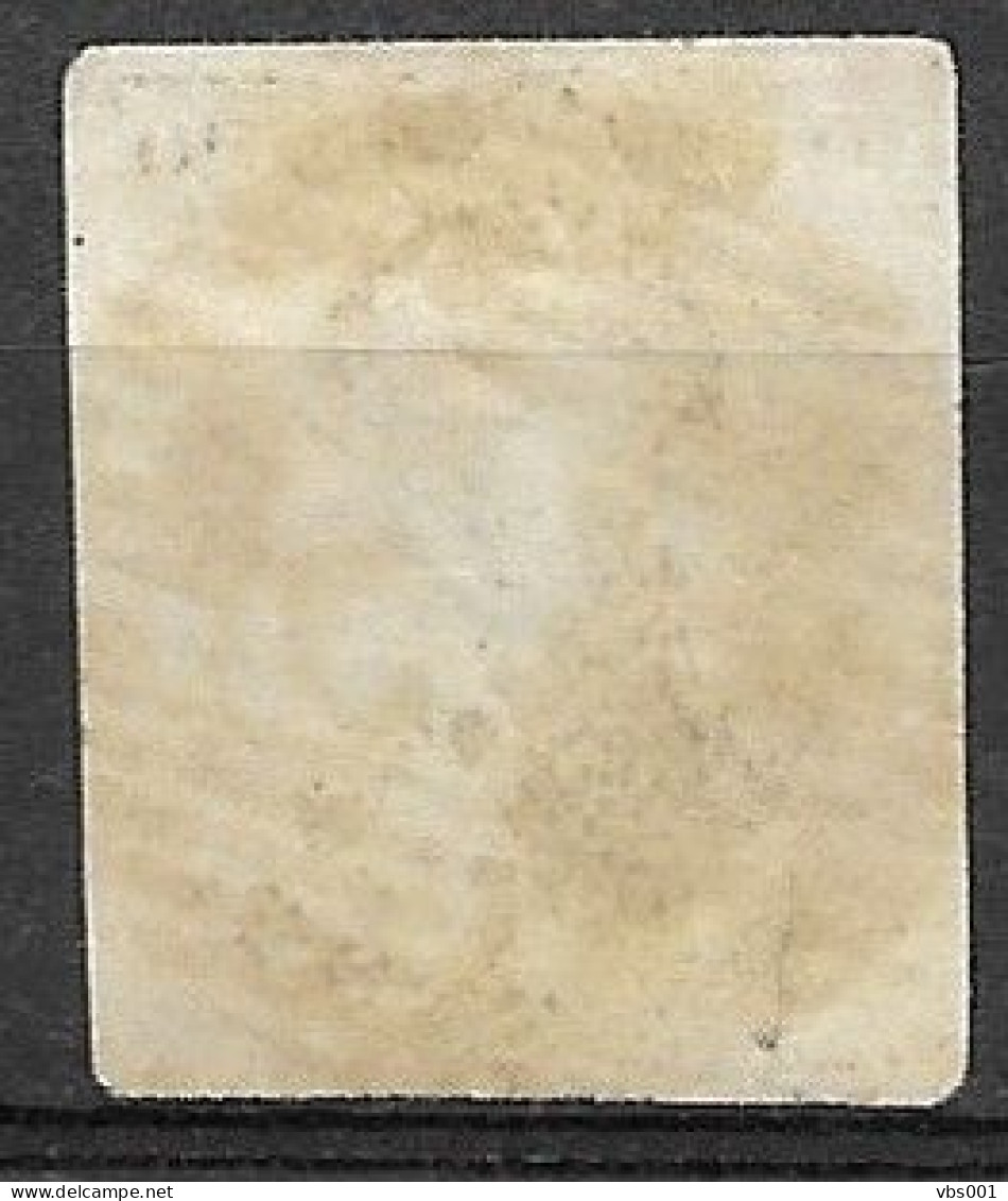 OBP10 Met 4 Randen En Met Balkstempel P43 Fosses ( Zie Scans) - 1858-1862 Medaglioni (9/12)