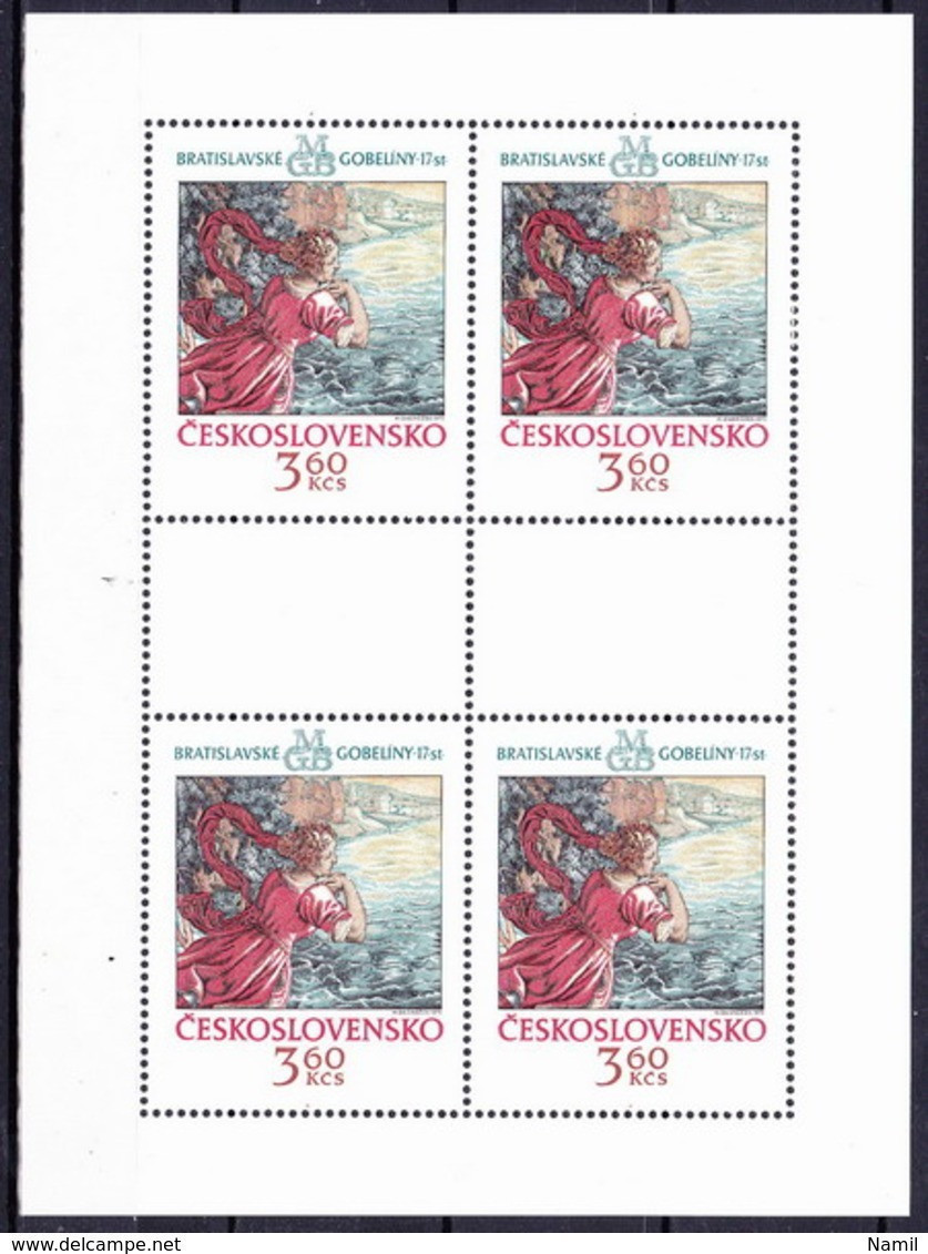 ** Tchécoslovaquie 1975 Mi 2265-6 Klb. (Yv 2110-11 Les Feuilles), (MNH) - Unused Stamps