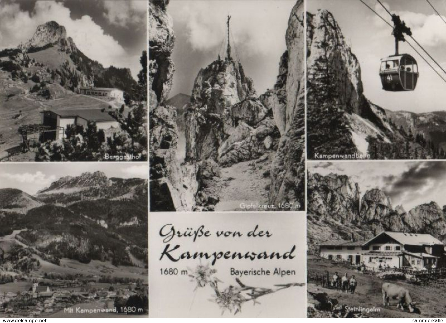 52610 - Kampenwand - U.a. Kampenwandbahn - 1978 - Chiemgauer Alpen