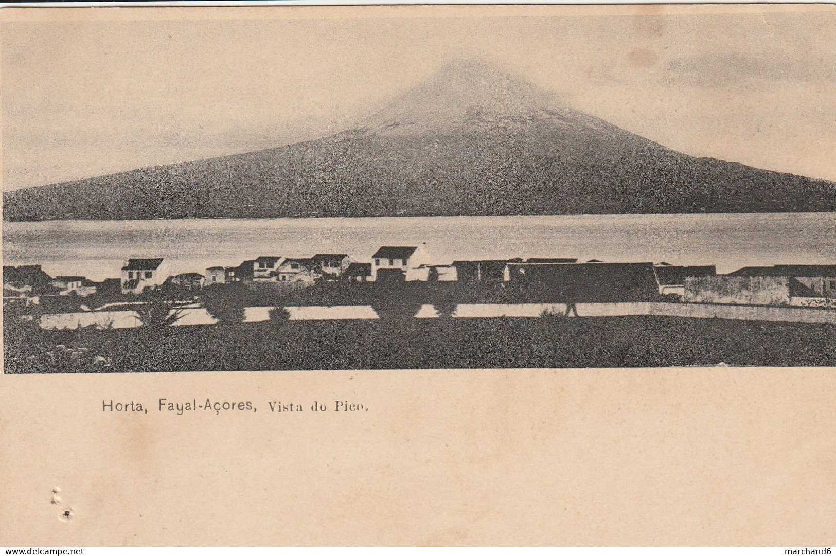 Portugal Horta Fayal Açores Vista Du Pico - Açores