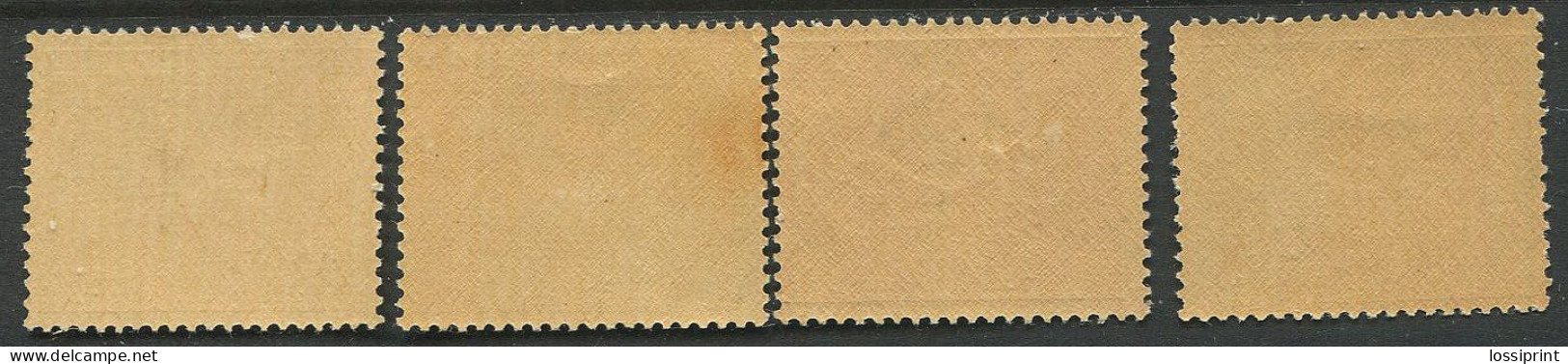 Estonia:Unused Stamps Serie Pigeons/airplanes, 1940, MNH - Estonia