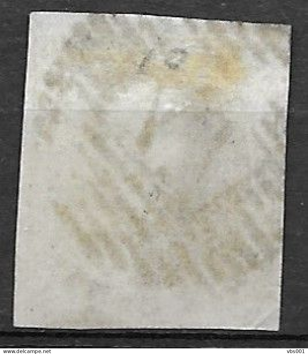 OBP10 Met 4 Randen En Met Balkstempel P47 Gembloux ( Zie Scans) - 1858-1862 Medallions (9/12)