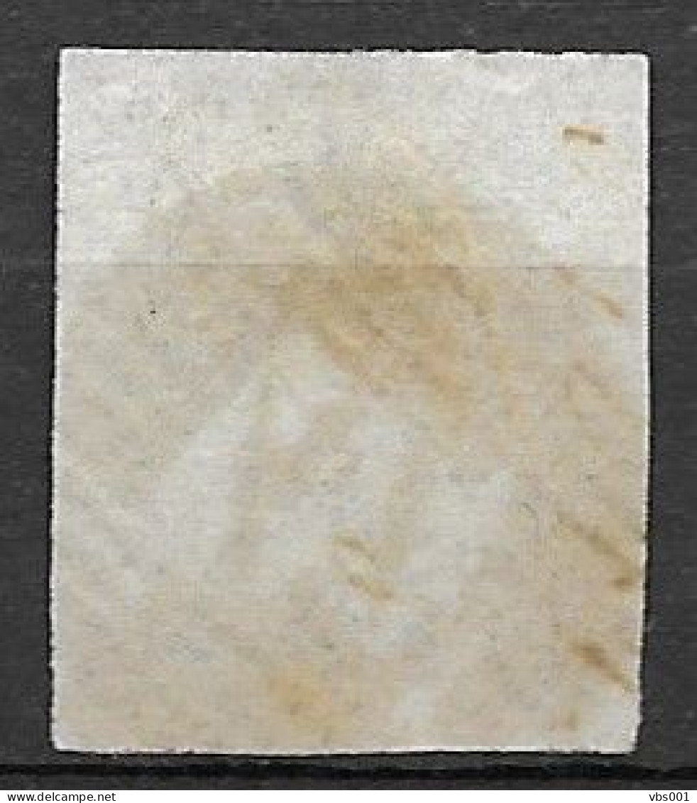 OBP10 Met 4 Randen En Met Balkstempel P47 Gembloux ( Zie Scans) - 1858-1862 Medallions (9/12)