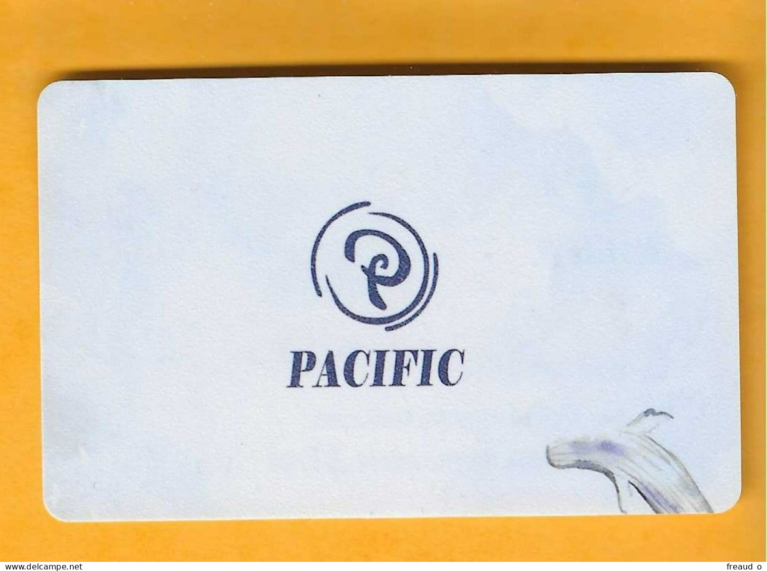 Carte De Visite PACIFIC - 91700 HUREPOIX - Carte Plastique Fin - - Altri & Non Classificati