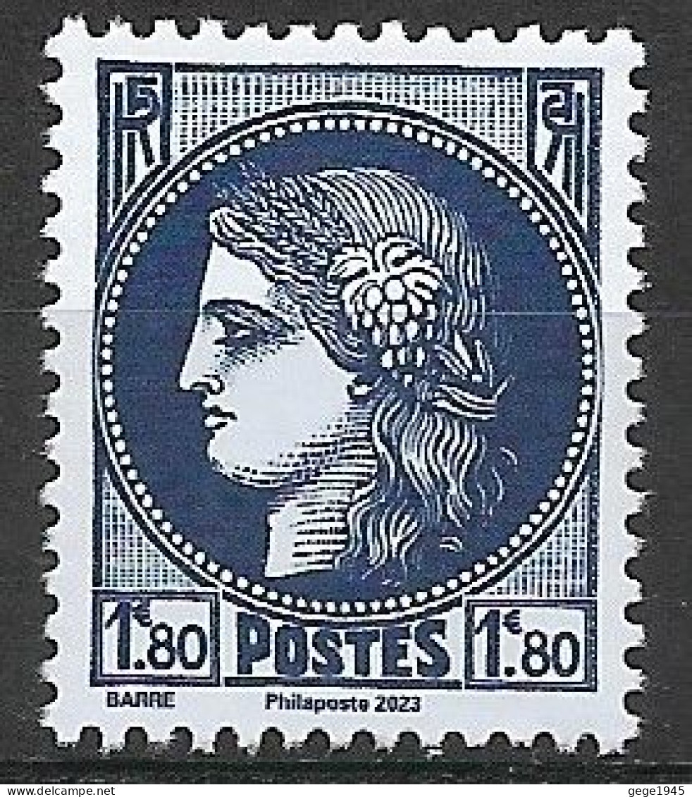 France 2023  Neuf ** Gomés  N° 5739  -  Ceres à 1,80 €  Provenant  Du  Carnet  N° 1532 - Unused Stamps