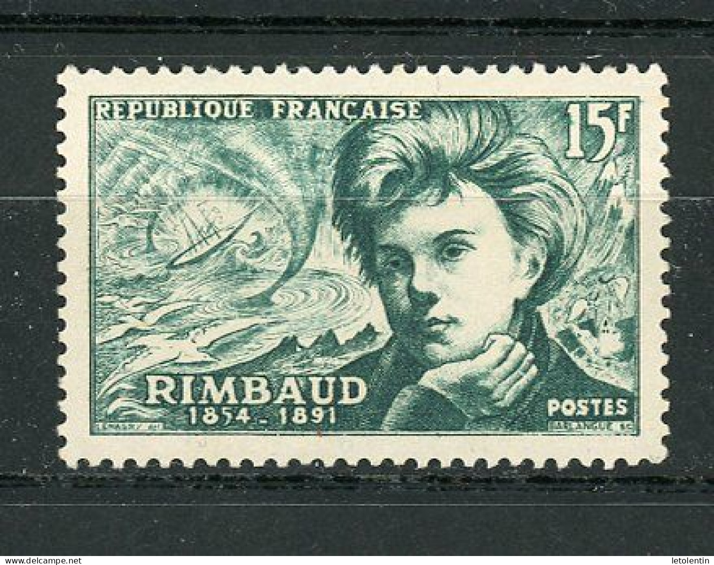 FRANCE : RIMBAUD - N° Yvert 910** - Neufs