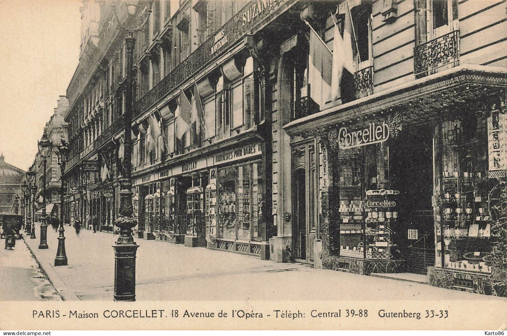 Paris * 1er * La Maison CORCELLET , 18 Avenue De L'opéra * Commerce Magasin - Paris (01)