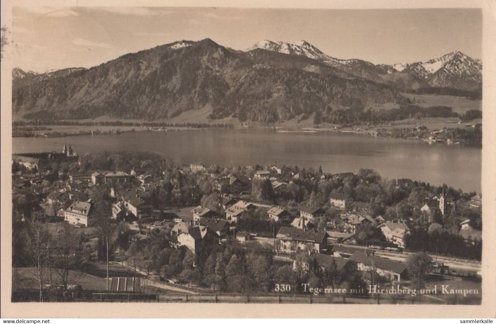 31011 - Tegernsee - Mit Hirschberg Und Kampen - 1948 - Tegernsee