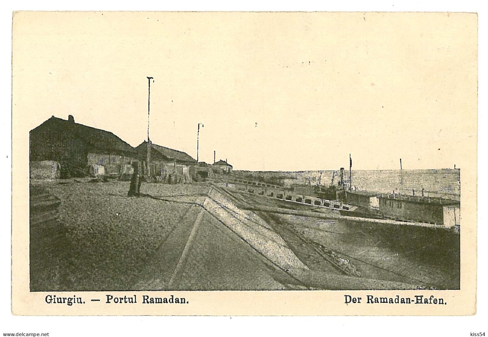 RO 999 - 3222 GIURGIU, Ramadam Harbor, Romania - Old Postcard - Unused - Romania