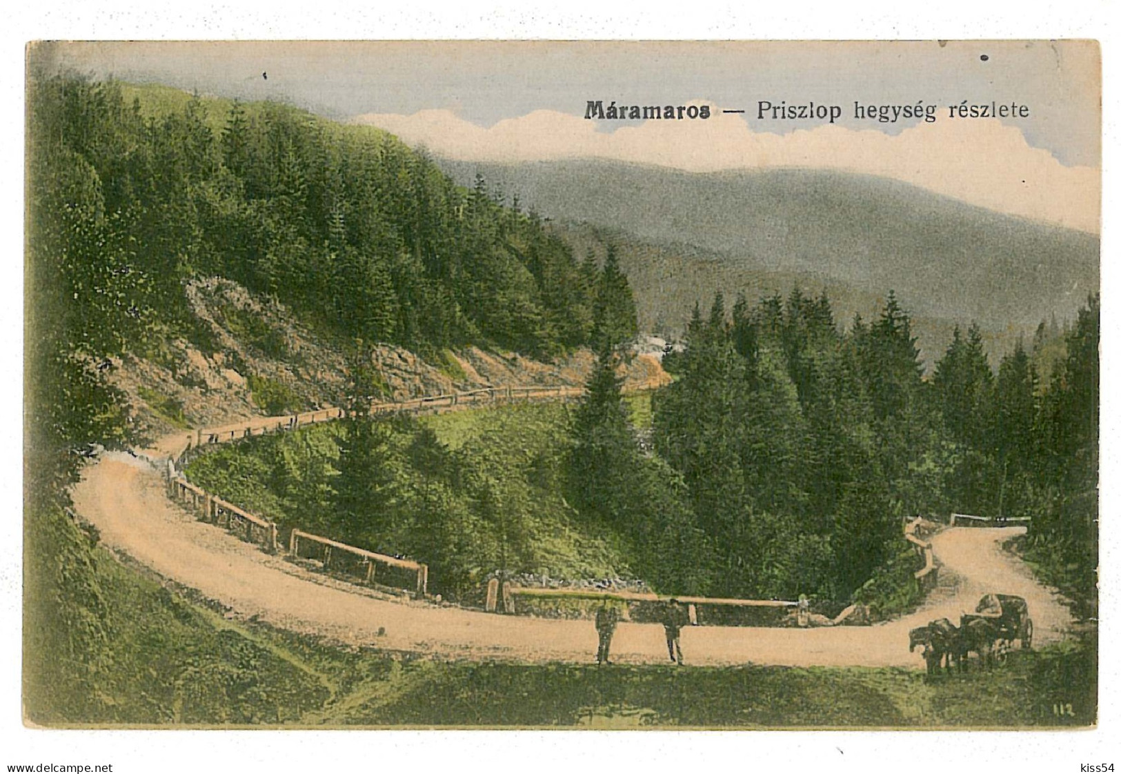 RO 999 - 3889 MARAMURES, Romania, Pasul Prislop, Cart - Old Postcard - Used - Romania