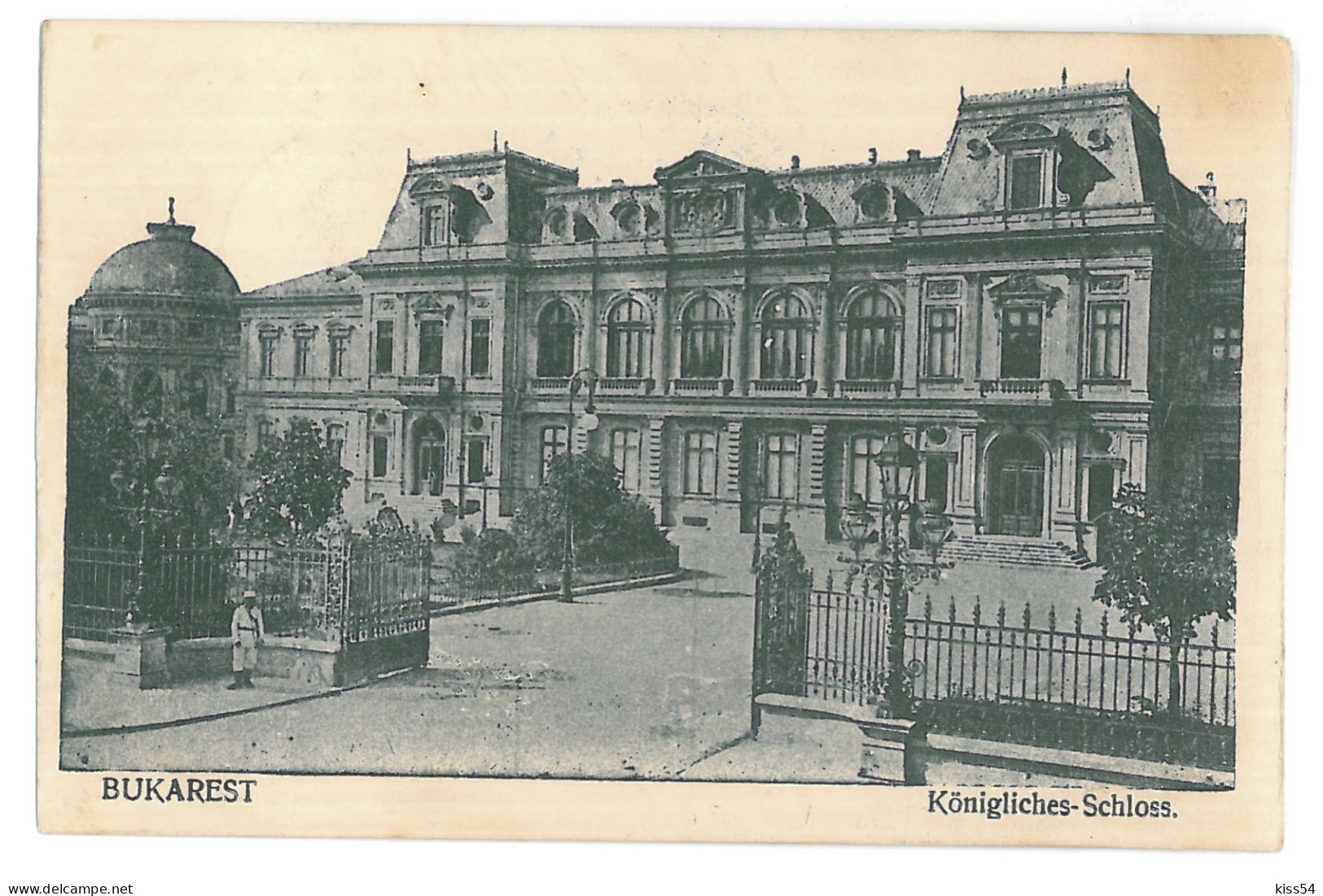 RO 999 - 14529 BUCURESTI, Romania - Old Postcard, CENSOR - Used - 1917 - Romania