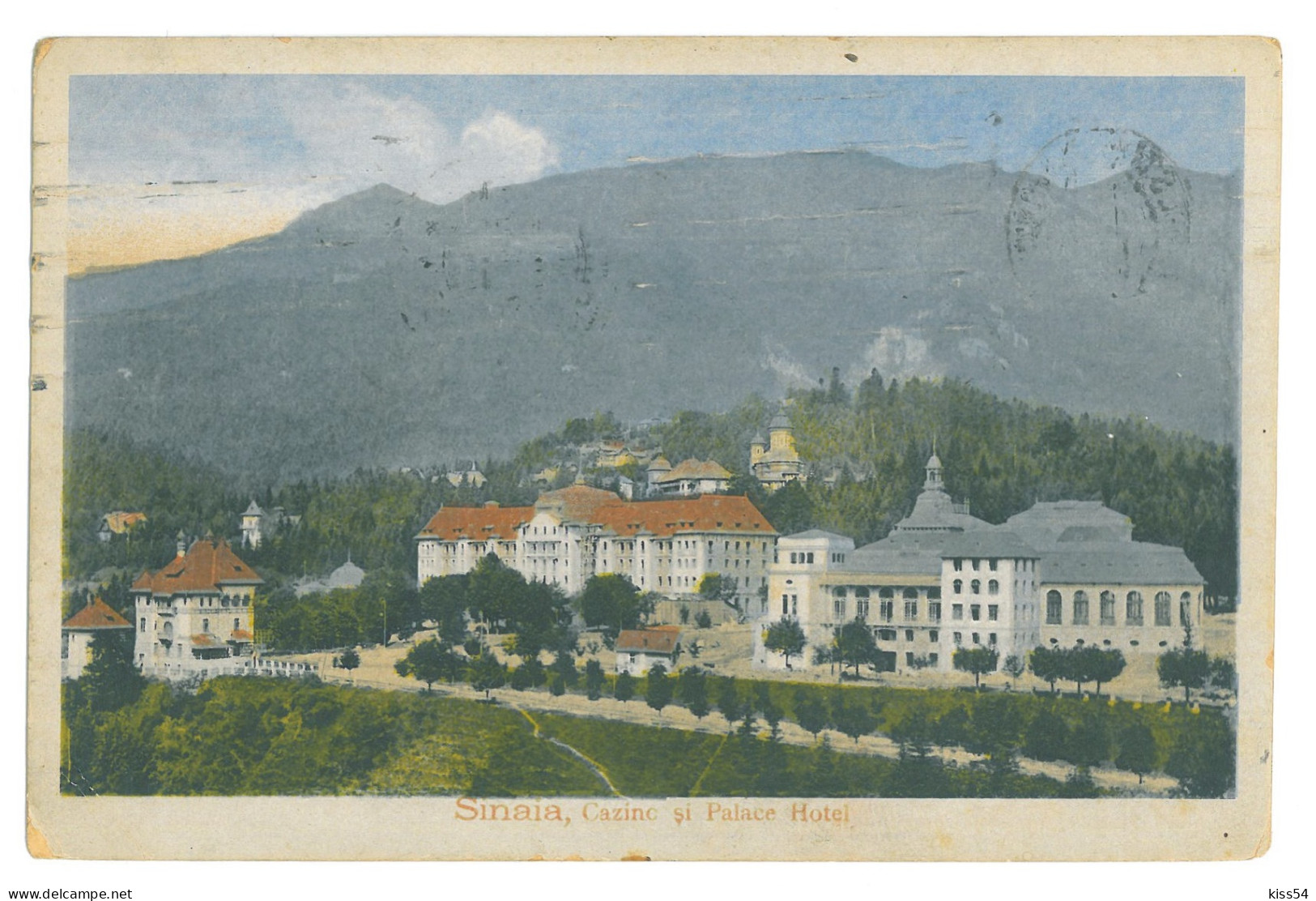 RO 999 - 18196 SINAIA, Prahova, Palas Hotel & Casino, Romania - Old Postcard - Used - 1925 - Romania