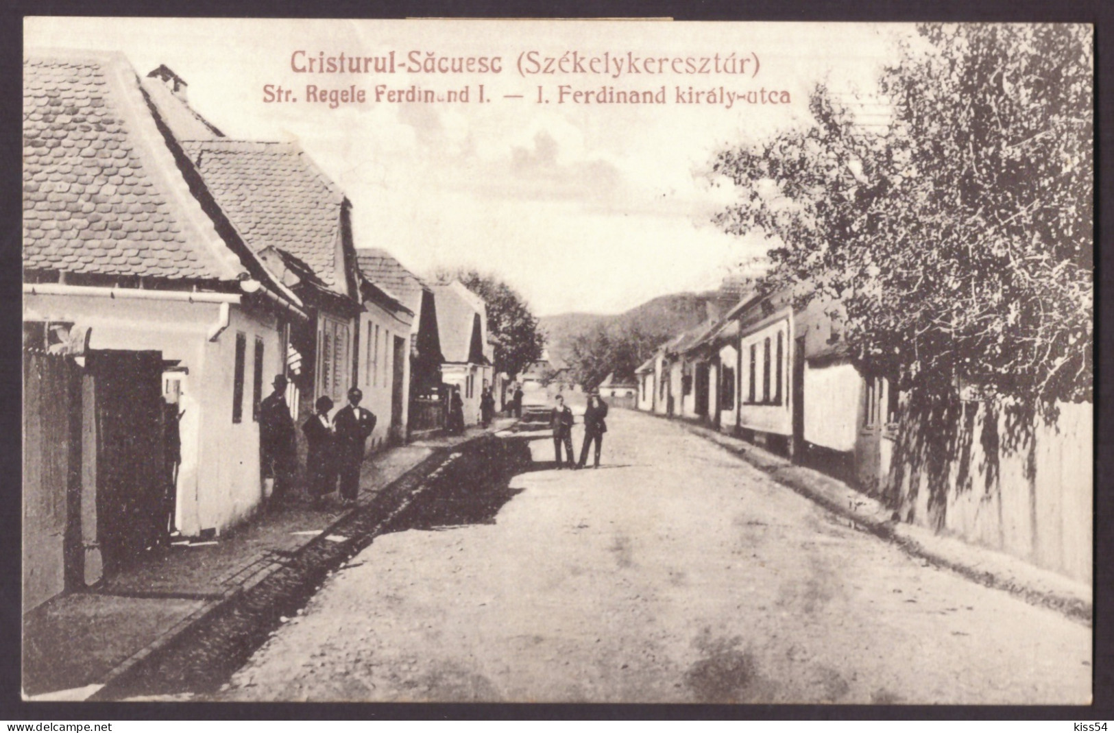 RO 999 - 23005 CRISTURU SECUIESC, Harghita, Street Stores, Romania - Old Postcard - Used - Romania