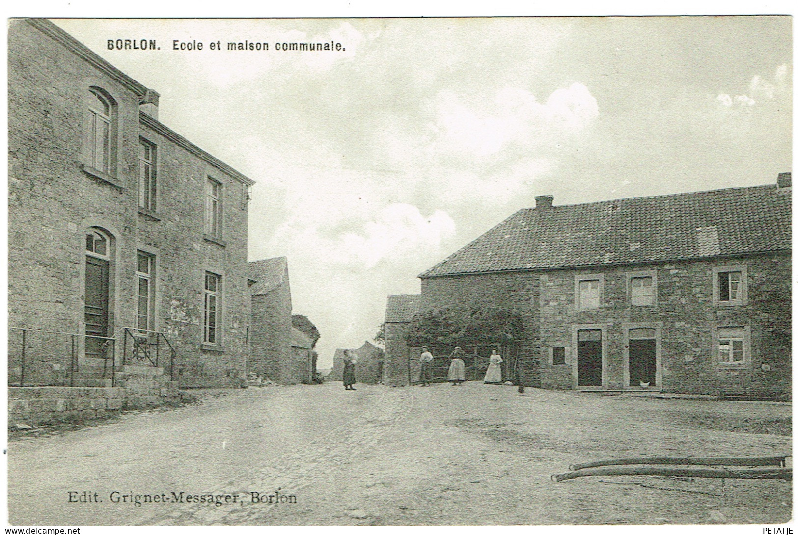 Borlon , Ecole , Maison Communale - Durbuy