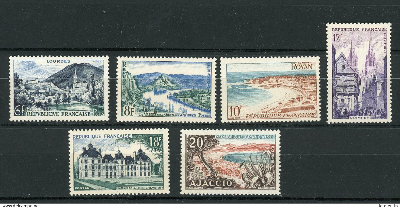 FRANCE - SITES - N° Yvert 976/981** - Neufs