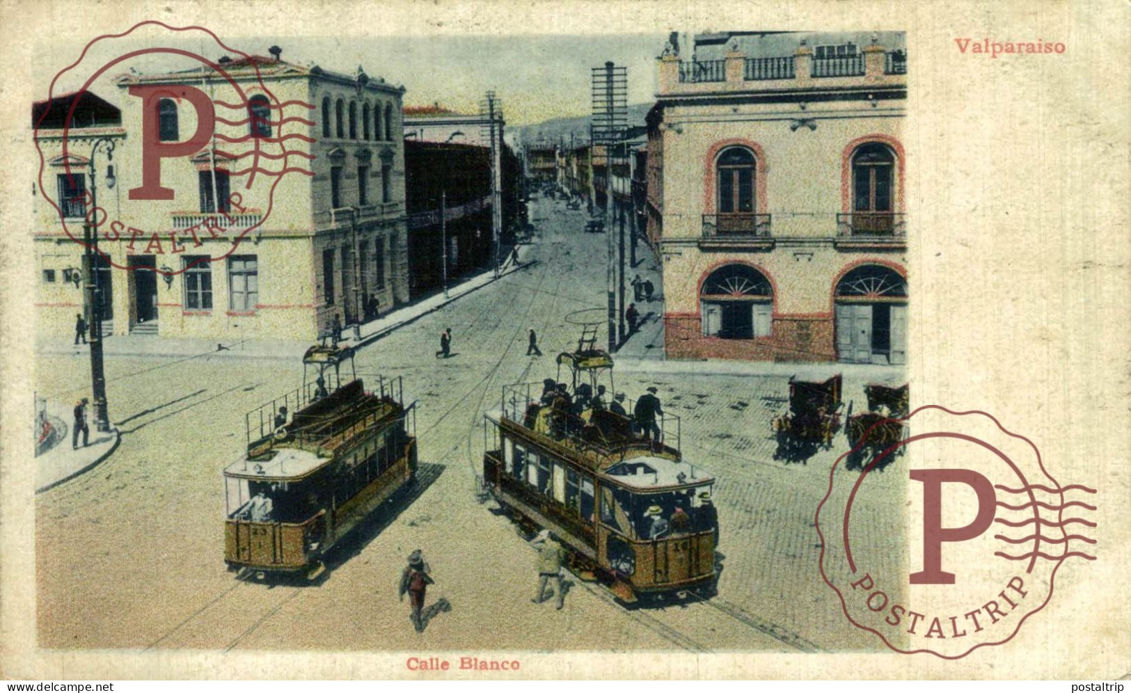 CHILE. VALPARAISO, Calle Blanco - Cile