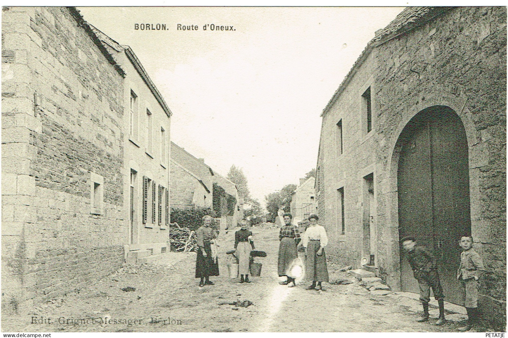 Borlon , Route D'Oneux - Durbuy