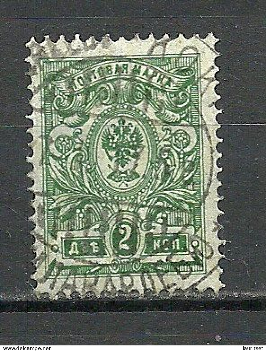 FINLAND FINNLAND Russia Michel 64 (1909) Used In Finland - Gebraucht