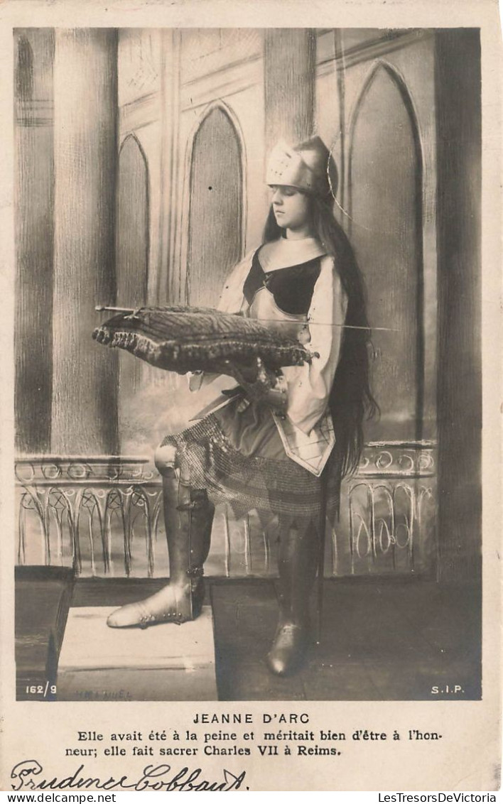 SPECTACLE - Jeanne D'Arc - Elle Avait été à La Peine Et Méritait Bien D'être à L'honneur - Carte Postale Ancienne - Theater