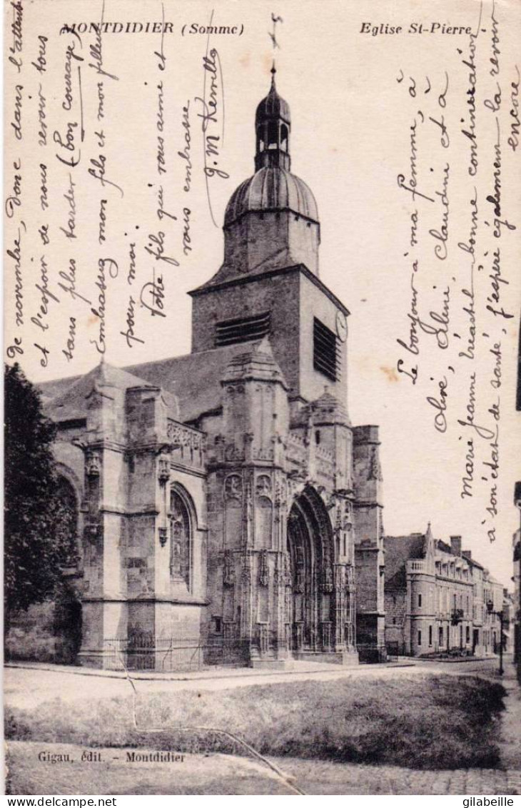 80 - Somme -  MONTDIDIER - église Saint Pierre - Montdidier
