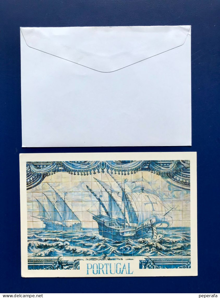 PORTUGAL, FRANQUICIA, TARJETA Y SOBRE POSTAL A DINAMARCA - Gebraucht