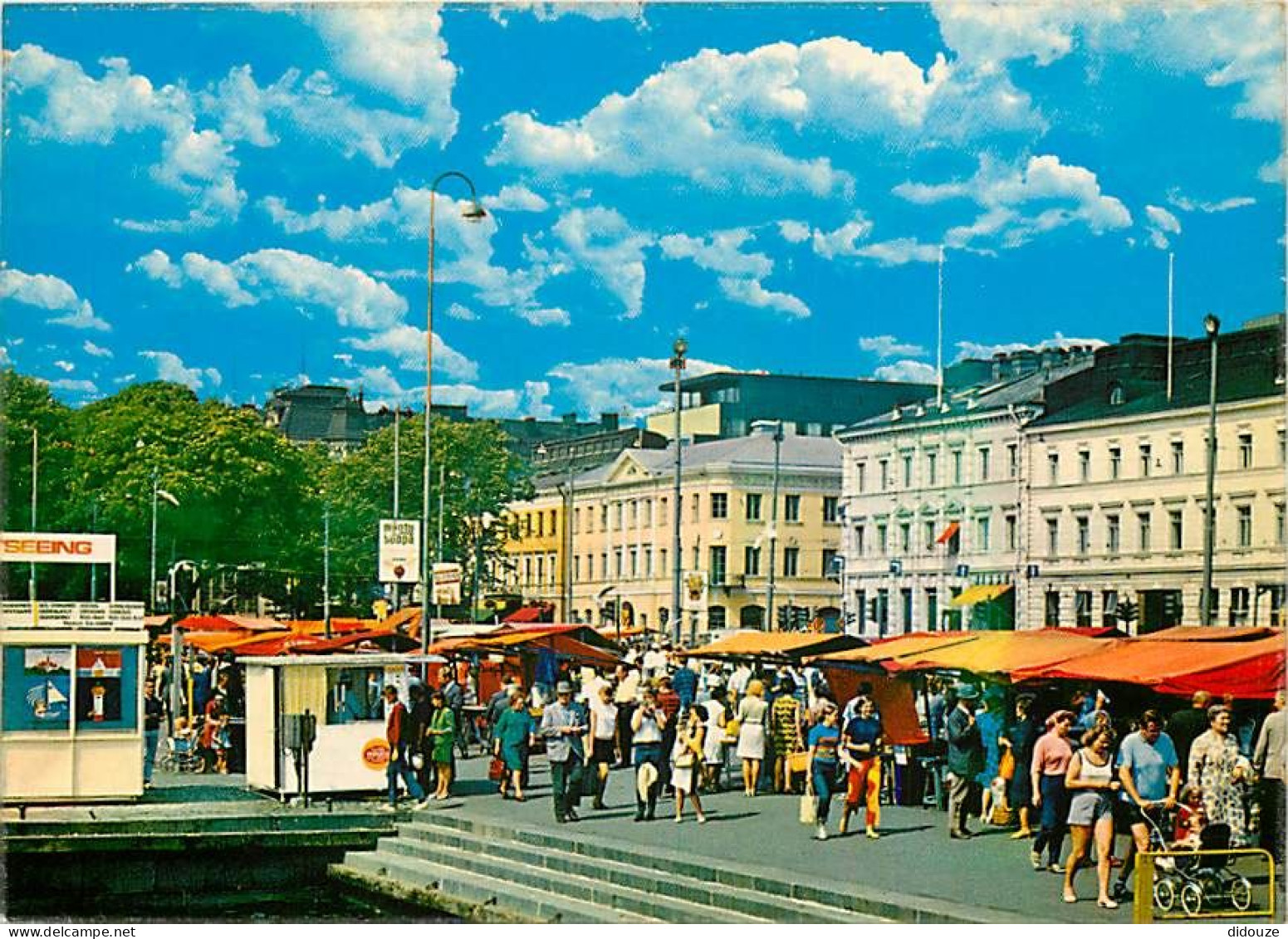 Finlande - Helsinki - Kauppatori - Salutorget - Marché - CPM - Carte Neuve - Voir Scans Recto-Verso - Finlande