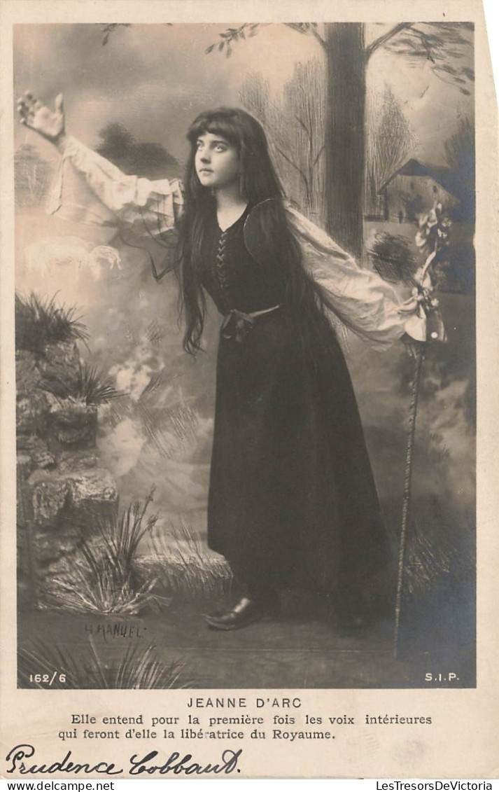 SPECTACLE - Jeanne D'Arc - Elle Entend Pour La Première Fois Les Voix Intérieures - Carte Postale Ancienne - Theater