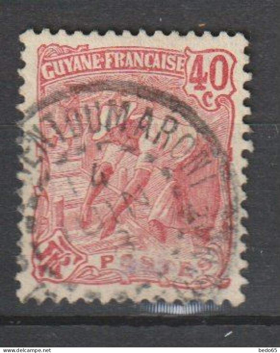 GUYANE CHERCHEUR D'OR N° 59 OBL ST LARENT DU MARONI TB - Used Stamps