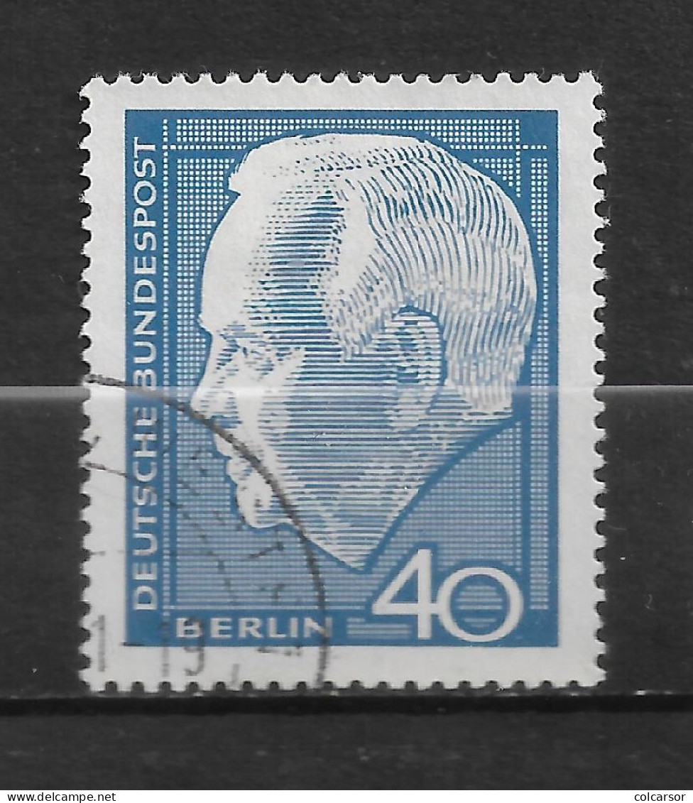 ALLEMAGNE  BERLIN  N°  212  " LUBKE " - Used Stamps