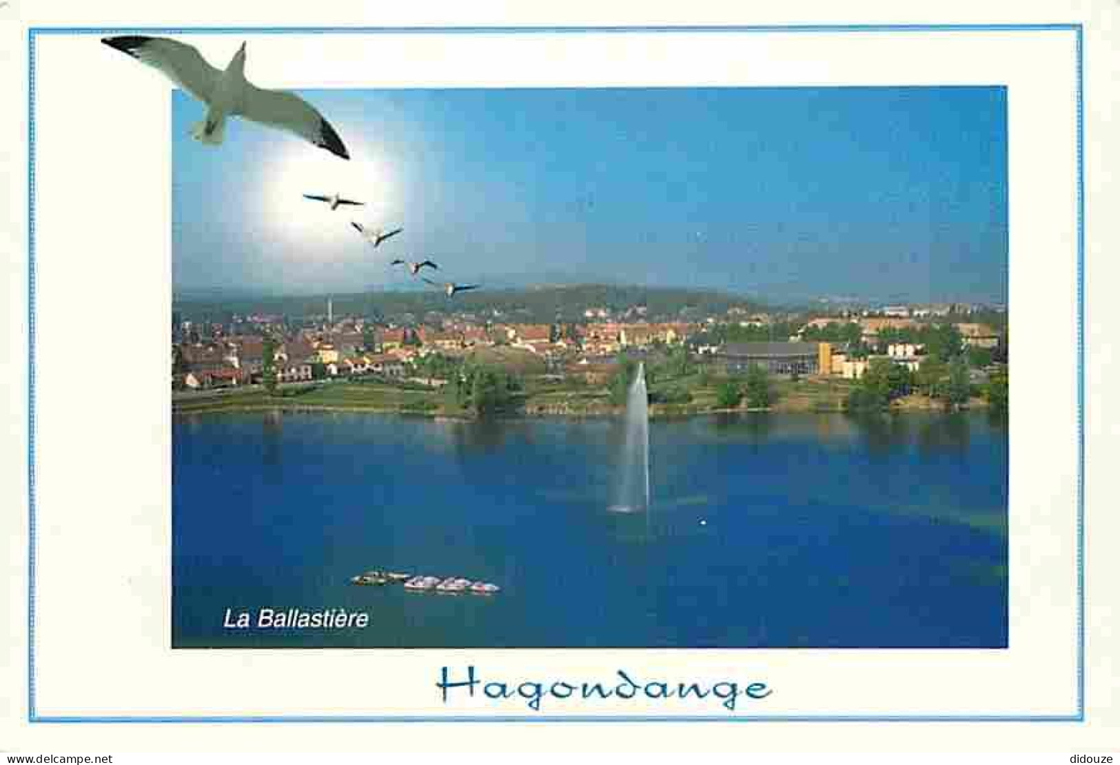 57 - Hagondange - La Ballastière - Vue Aérienne - CPM - Voir Scans Recto-Verso - Hagondange