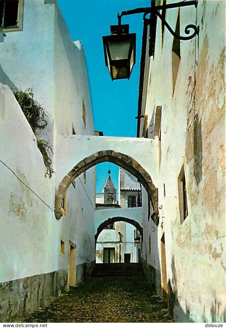 Portugal - Evora - Travessa Da Caraça. Rua Tipica - Traverse De La Caraça. Rua Typique - CPM - Carte Neuve - Voir Scans  - Evora