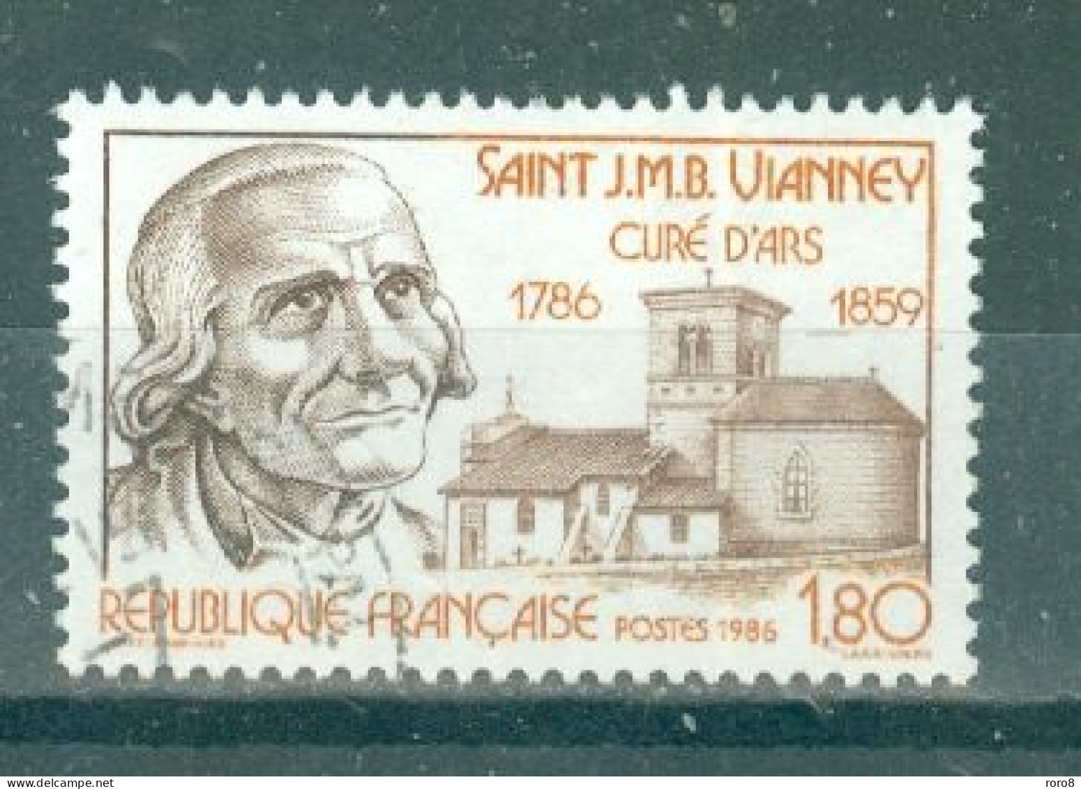 FRANCE - N°2418 Oblitéré - Bicentenaire De La Naissance De Saint J.M.B. Vianney, Curé D'Ars. - Usados