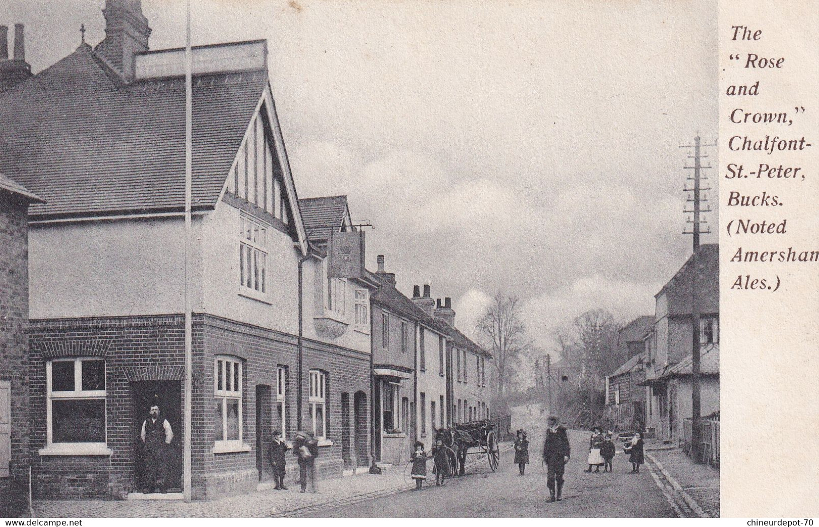 The Rose And Crown  Chalfont St Peter  Bucks  Noted Amershamn Ales - Buckinghamshire