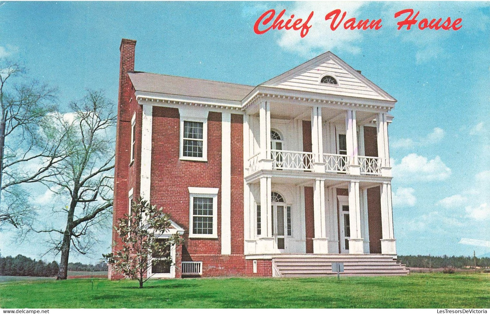 ETATS-UNIS - Chief Vann House - Spring Place - Georgia - Vue Générale D'une Maison - Carte Postale Ancienne - Other & Unclassified